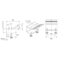 Digitel Desk UP Single Clamp-Wit