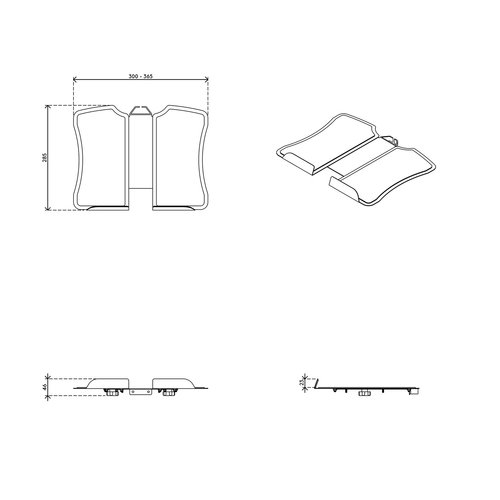 Dataflex ViewMate Style Notebookhouder 972