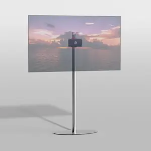 Cavus TV Standaard Ellips 150 - VESA 200x100 RVS