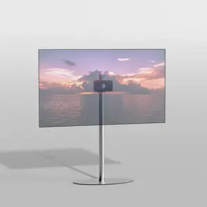 Cavus TV Standaard Ellips 120 - VESA 200x100 RVS