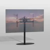 TV Standaard Ellips 150 - VESA 600x400 Zwart