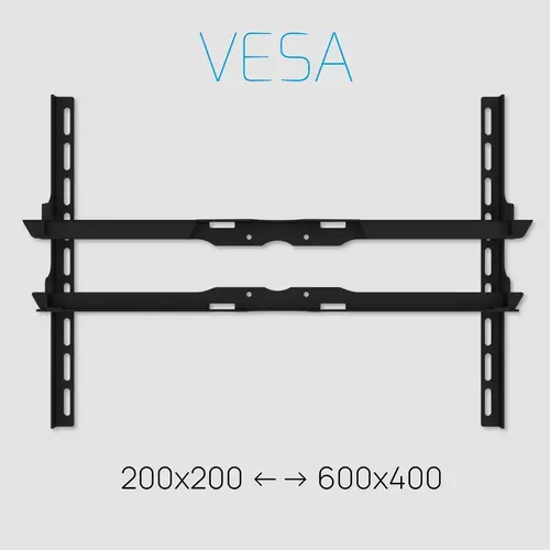 Cavus TV Standaard Solid 80 cm hoog, 600x400 mm