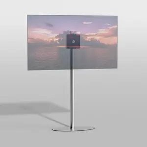 Cavus TV Standaard Ellips 150 - VESA 200x200 RVS