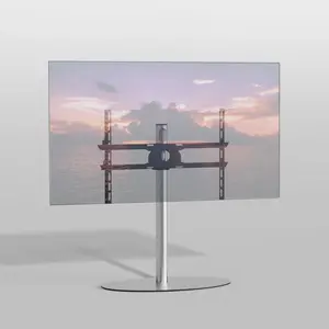 Cavus TV Standaard Ellips 80 - VESA 600x400 RVS