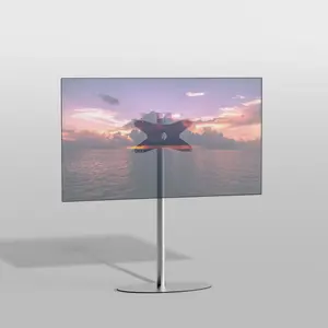 Cavus TV Standaard Ellips 120 - VESA 400x200 RVS