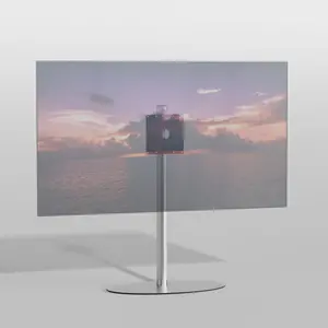 Cavus TV Standaard Ellips 100 - VESA 200x200 RVS