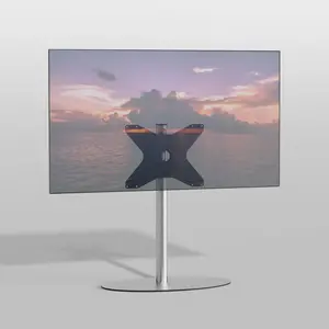 Cavus TV Standaard Ellips 80 - VESA 400x300 RVS