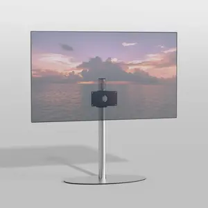 Cavus TV Standaard Ellips 80 - VESA 200x100 RVS