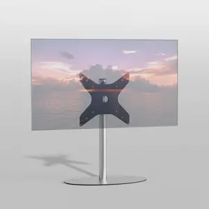 Cavus TV Standaard Ellips 80 - VESA 400x400 RVS