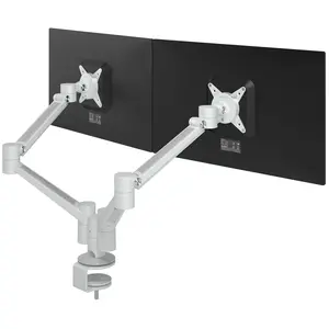 Dataflex Viewlite Plus 650 Dubbele Monitorarm – Wit