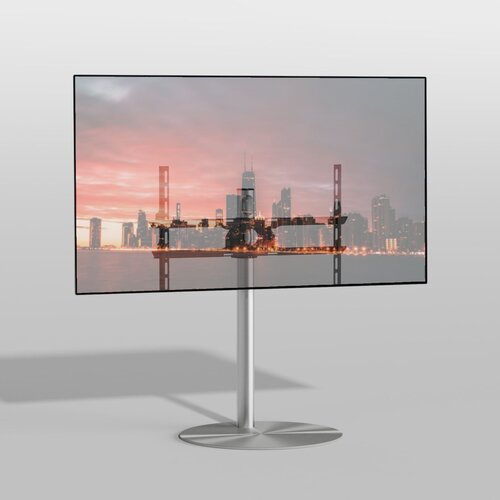 Cavus TV Standaard Sphere 80 cm RVS VESA 600x400 mm