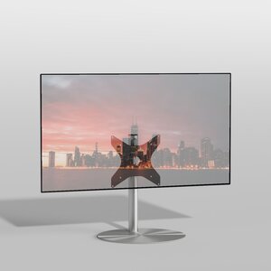 Cavus TV Standaard Sphere 60 - VESA 300x300 RVS Cavus TV Standaard Sphere 60 - VESA 300x300 RVS