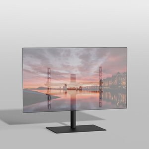 Cavus TV Standaard Square 60 - VESA 600x400 Zwart