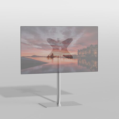 Cavus TV Standaard Square 120 cm RVS VESA 400x300 mm