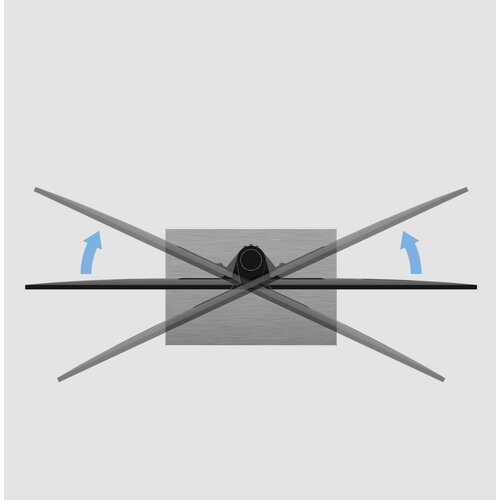 Cavus TV Standaard Square 150 cm RVS VESA 300x300 mm