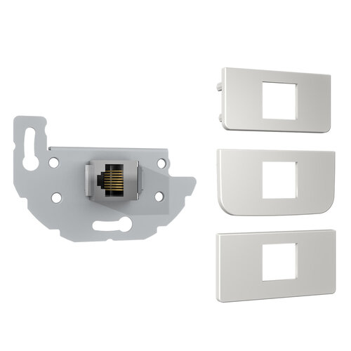 Kindermann Konnect Design Click - Cat 6A (RJ45) kabel + plug module