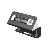 1x Stroom - 3x Leeg - Antraciet