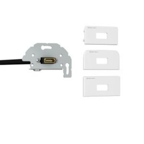 Kindermann Konnect Design Click - HDMI met Ethernet kabel + plug module