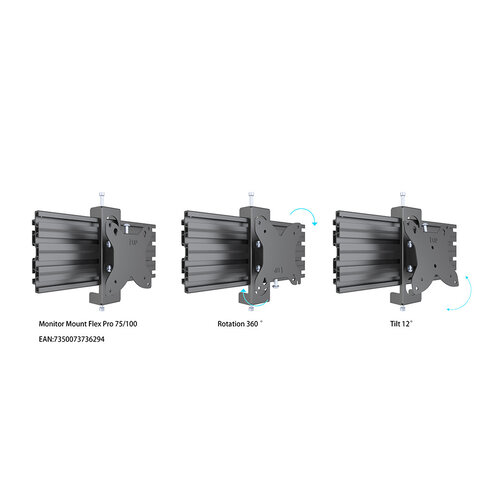 Multibrackets Toolbar voor 4 schermen