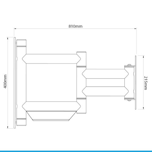 Cavus Premium Design TV muurbeugel WMV9050