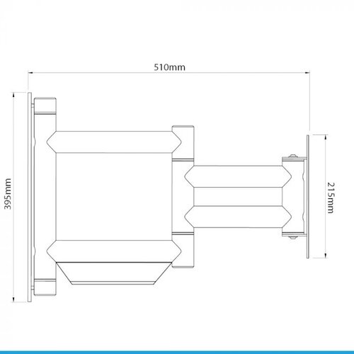 Cavus Premium Draaibare TV Beugel WMV8050