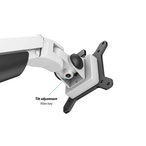 Multibrackets M VESA Gas Lift Arm Dual Side by Side White