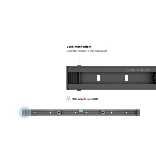 Multibrackets Multibrackets M Universal Wallmount Black Medium