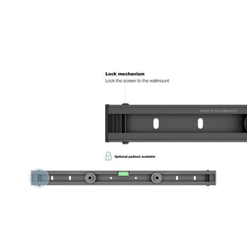 Multibrackets Multibrackets M Universal Wallmount Black Small