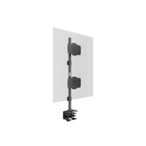 Multibrackets Monitorarm 2 schermen boven elkaar