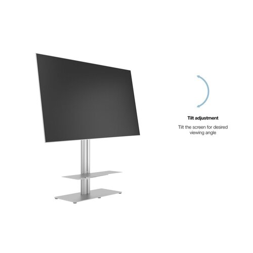 Multibrackets Public Display Stand 145 HD Floorbase Single [zilver]