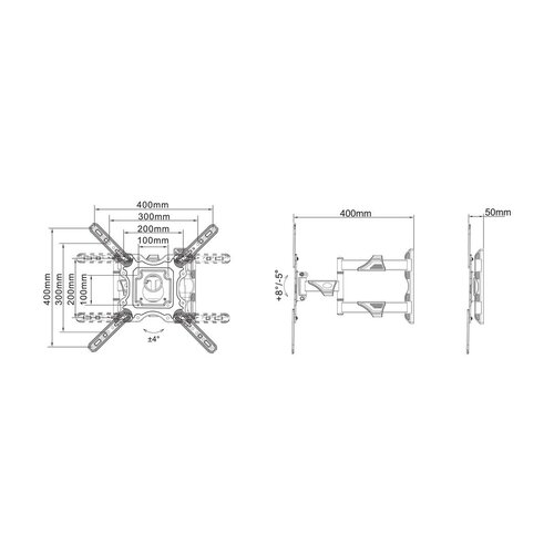 Multibrackets M VESA Flexarm M Full Motion Single