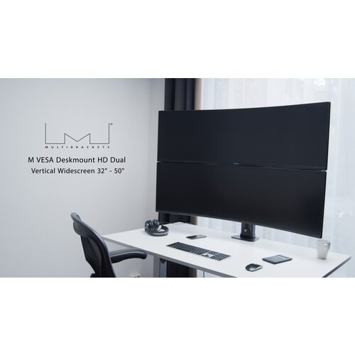 Multibrackets M VESA Deskmount HD Dual Vertical Widescreen