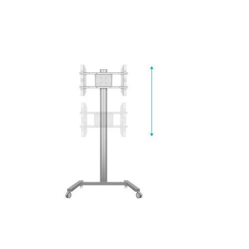 Multibrackets TV Standaard Pro 180 cm Single Silver