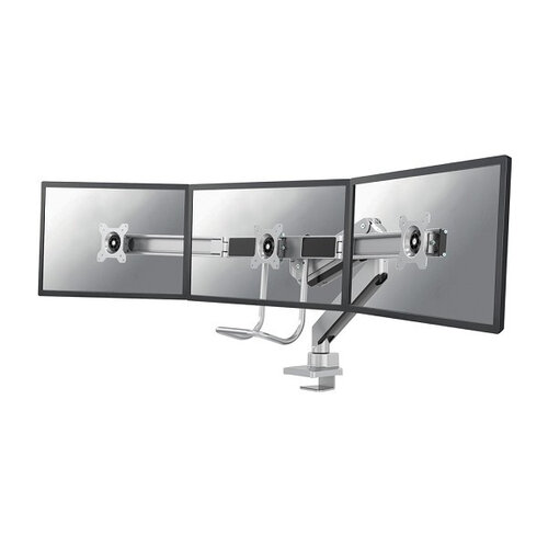 NeoMounts Monitorarm voor 3 schermen - NM-D775DX3SILVER