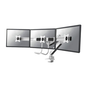 Neomounts NM-D775DX3WHITE Monitorarm voor 3 schermen