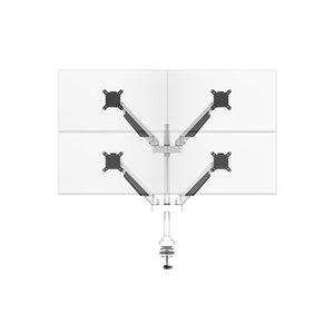 Multibrackets Monitorarm voor 4 schermen Wit