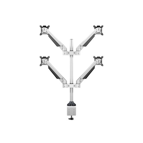 Multibrackets Monitorarm voor 4 schermen Wit