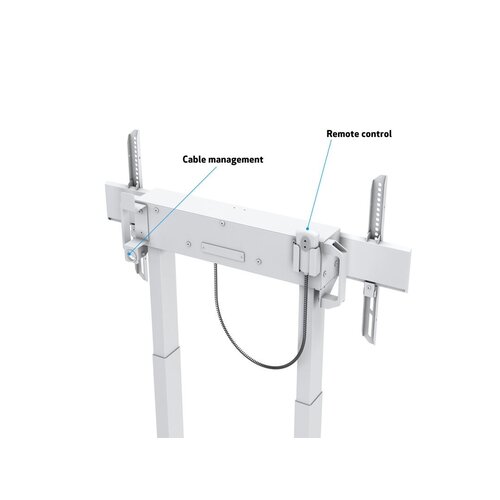 Multibrackets MultiBrackets elektrisch verrijdbare TV Vloerstandaard