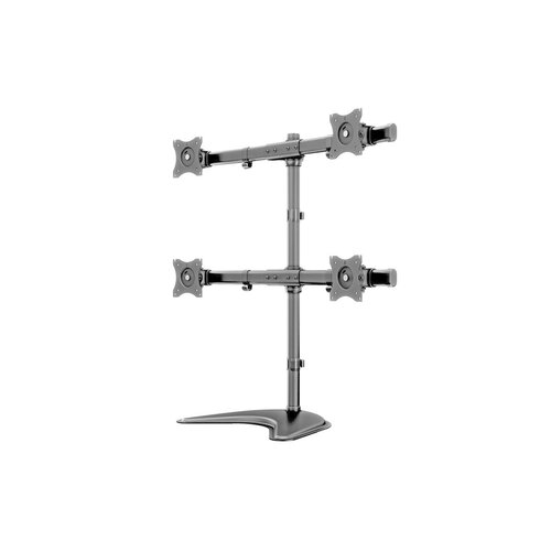 Multibrackets DeskStand Basic Quad - 4 Schermen Monitorstandaard (15-27 inch)