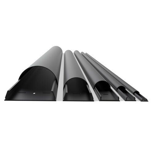 Multibrackets Kabelgoot M Universal Zwart-5.0 x 160 x 2.6 cm