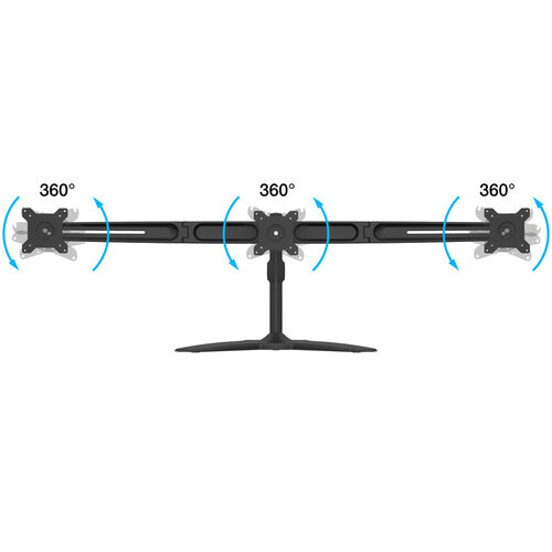 Multibrackets M VESA Desktopmount Triple Stand 15"-24"