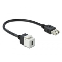Keystone USB 2.0 C - USB A (met kabel)