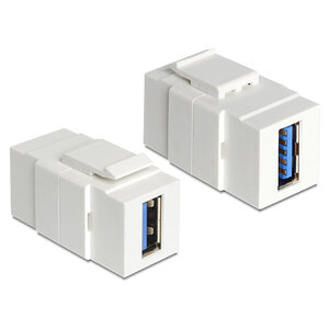DeLock Keystone USB 3.0 - USB A Wit