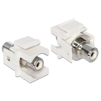 Keystone - RCA (tulp) wit module