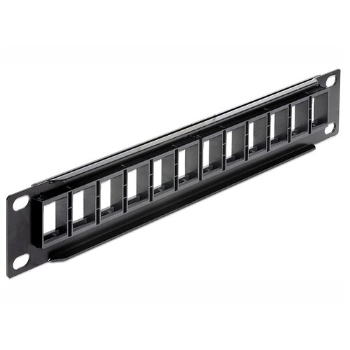 DeLock Keystone 10" Patchpanel - 12 poorts