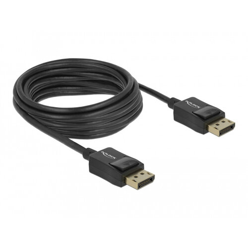 DeLock coaxiale DisplayPort Kabel, 8k @ 60 Hz - 6.0 meter