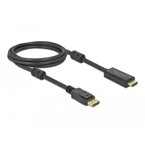 DeLock Actieve DisplayPort 1.2 naar HDMI kabel - 2.0 meter