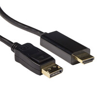 DP MALE - HDMI A MALE 5.00M