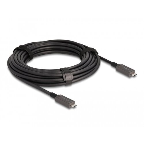 DeLock Optische Actieve USB-C - Video+Data+PD kabel 10 meter