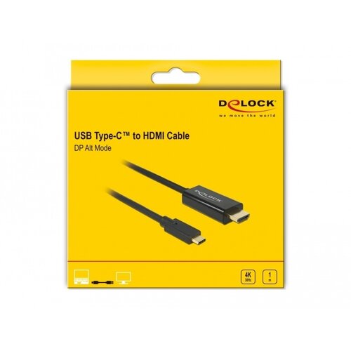 DeLock USB C - HDMI Kabel -3.0 meter DeLock USB C - HDMI Kabel -3.0 meter